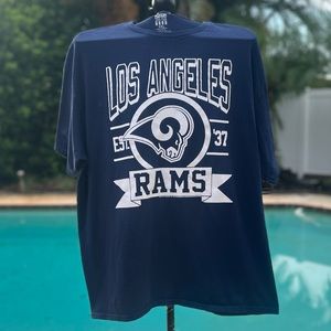 🏈JUNK FOOD Los Angeles Rams Men’s T-Shirt Size XXL